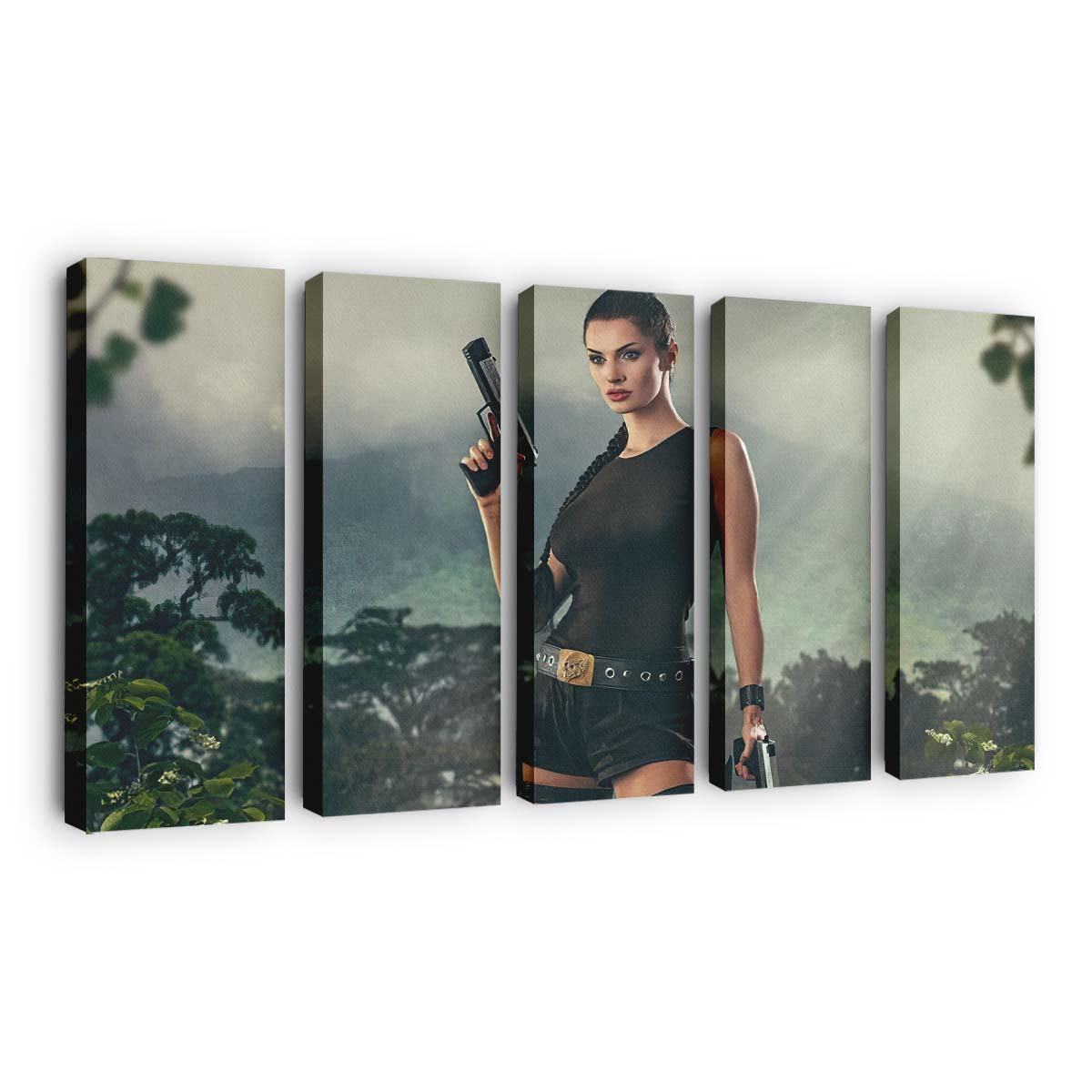 tombraider cosplay girl 4k v6